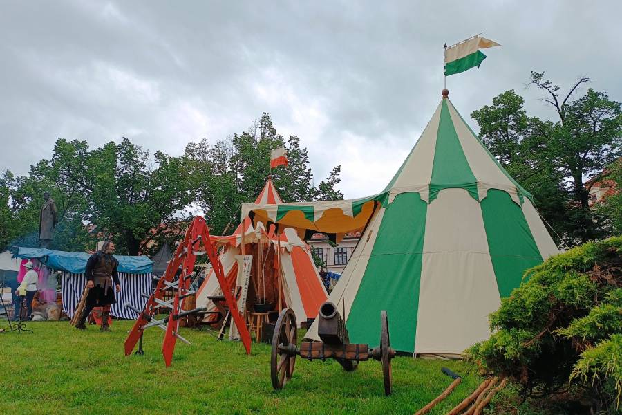 Husitské slavnosti ve Slaném. Zdroj: Infocentrum ve Slaném