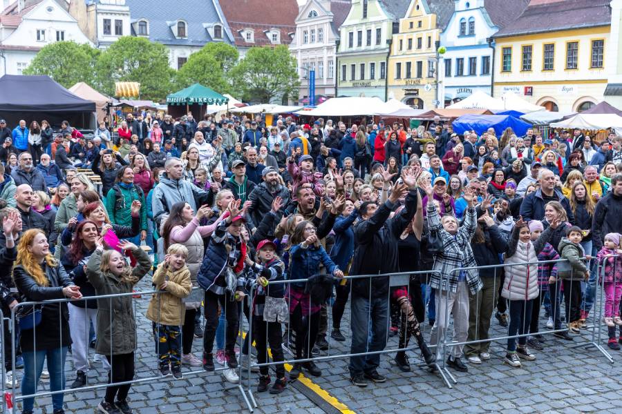 Valdštejnské slavnosti, koncerty pod širým nebem. Zdroj: Městský úřad Frýdlant
