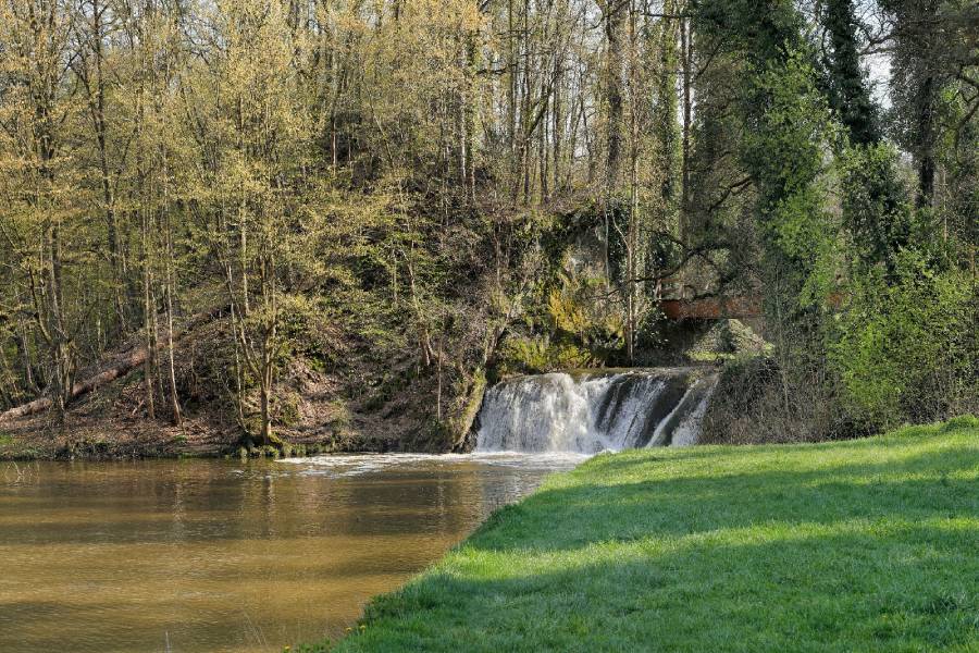 Zámecký park Žleby. Zdroj: Národní památkový ústav, CC BY-NC-ND 3.0 CZ