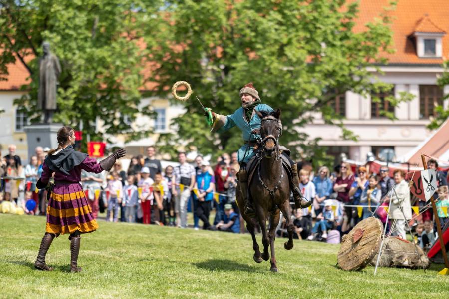 Husitské slavnosti ve Slaném. Zdroj: Infocentrum ve Slaném