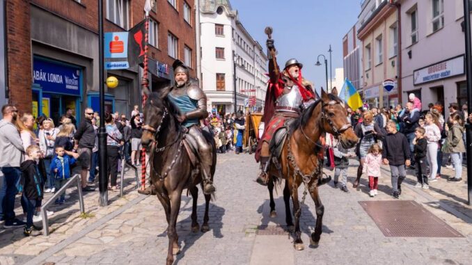 Husitské slavnosti ve Slaném. Zdroj: Infocentrum ve Slaném