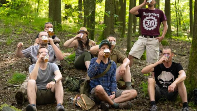Pivní pochod krajinou Lužických hor. Zdroj: Klub českých turistů Hrádek nad Nisou