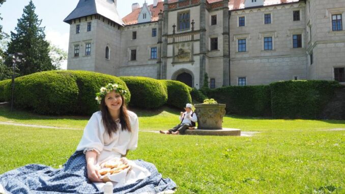 Zámek Žleby zve na netradiční prohlídku Oživená zámecká kuchyně. Zdroj: Národní památkový ústav, CC BY-NC-ND 3.0 CZ