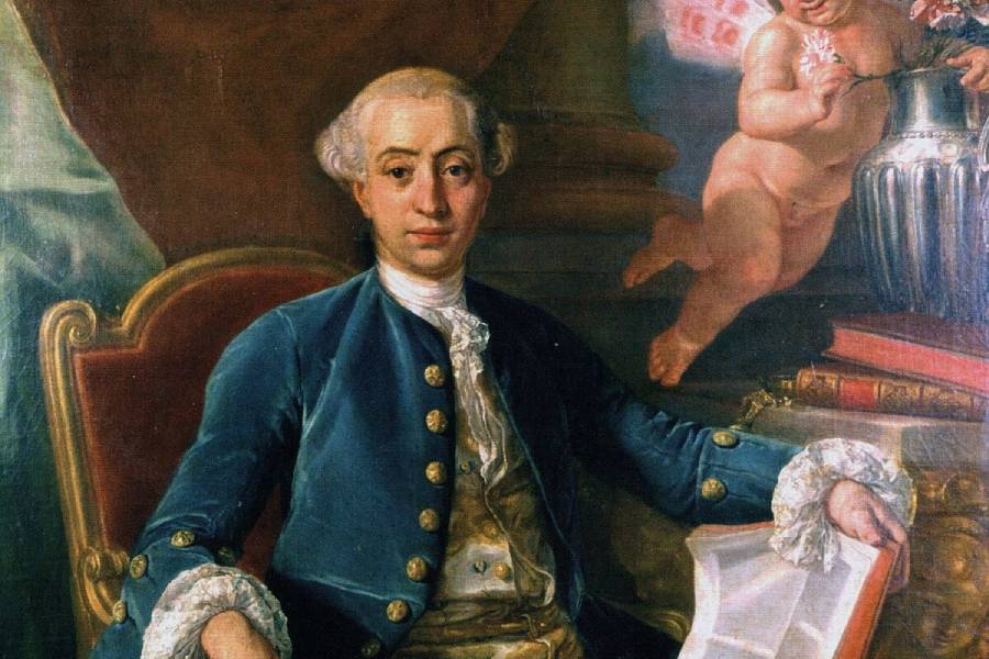 Giacomo Casanova, autor portrétu: Francesco Narici. Volná licence. Zdroj: Wikimedia Commons