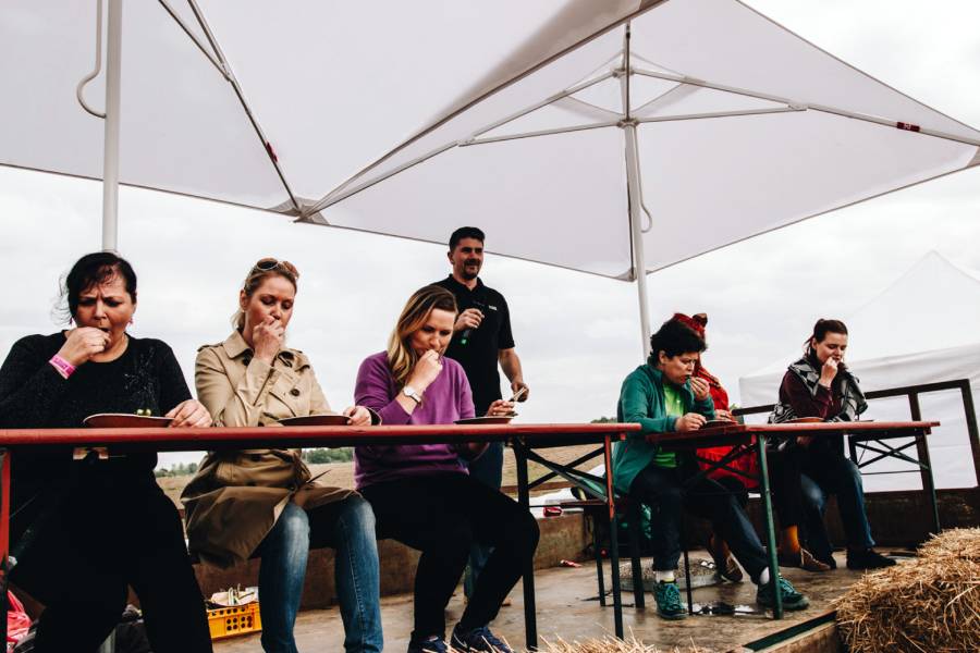 Chřestové a křenové slavnosti, Hostín u Vojkovic. Zdroj: ceskychrest.cz