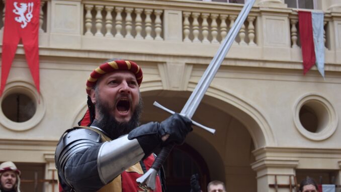 Rytířský den na zámku Mníšku pod Brdy nabídne Turnaj pážat. Zdroj: Petr Digrin