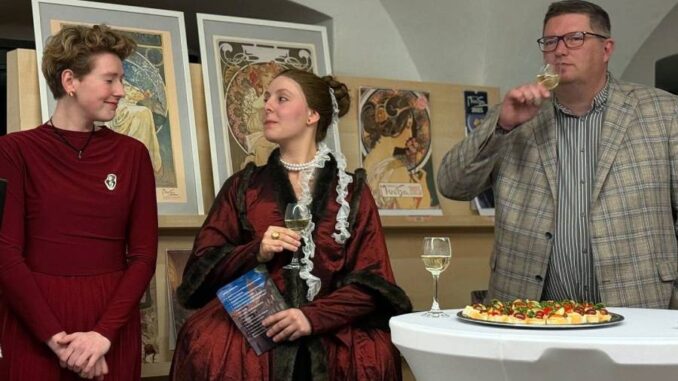 Kněžna Marie Eleonora z Lichtenštejna na oslavě nemůže chybět. Zdroj: Zámek Moravský Krumlov