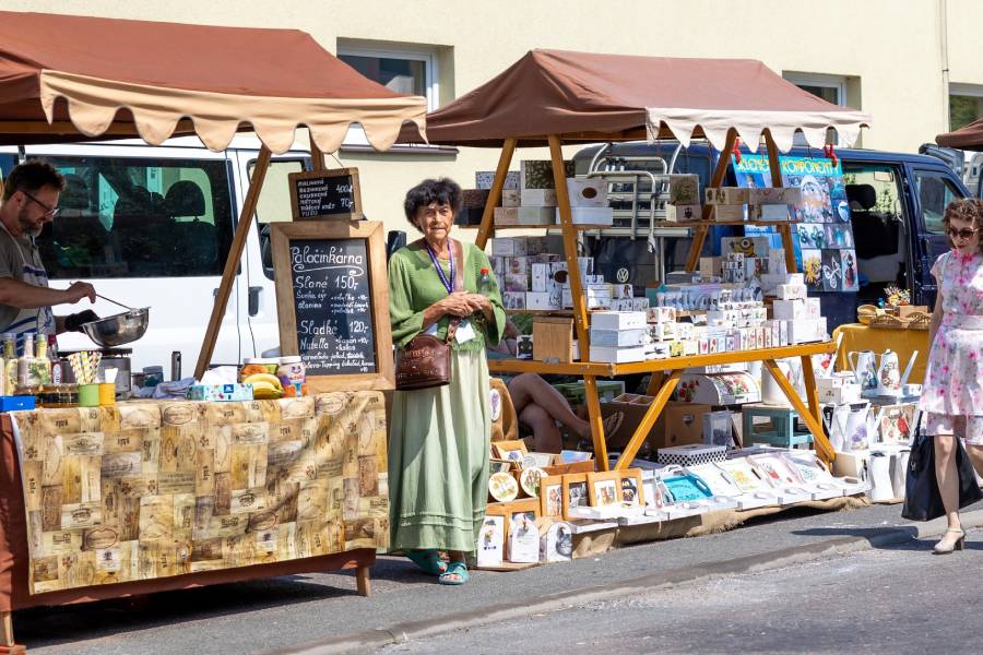 Krajkářské slavnosti ve Vamberku. Zdroj: Město Vamberk