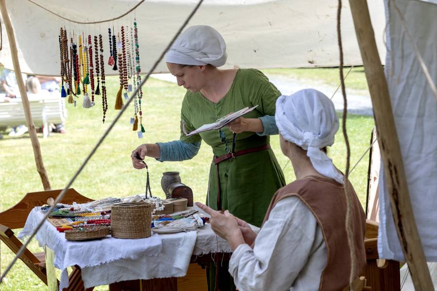 Historický den na hradě Šternberk. Zdroj: Národní památkový ústav