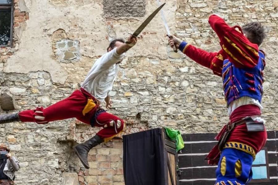 Historický den na hradě Šternberk. Zdroj: Národní památkový ústav