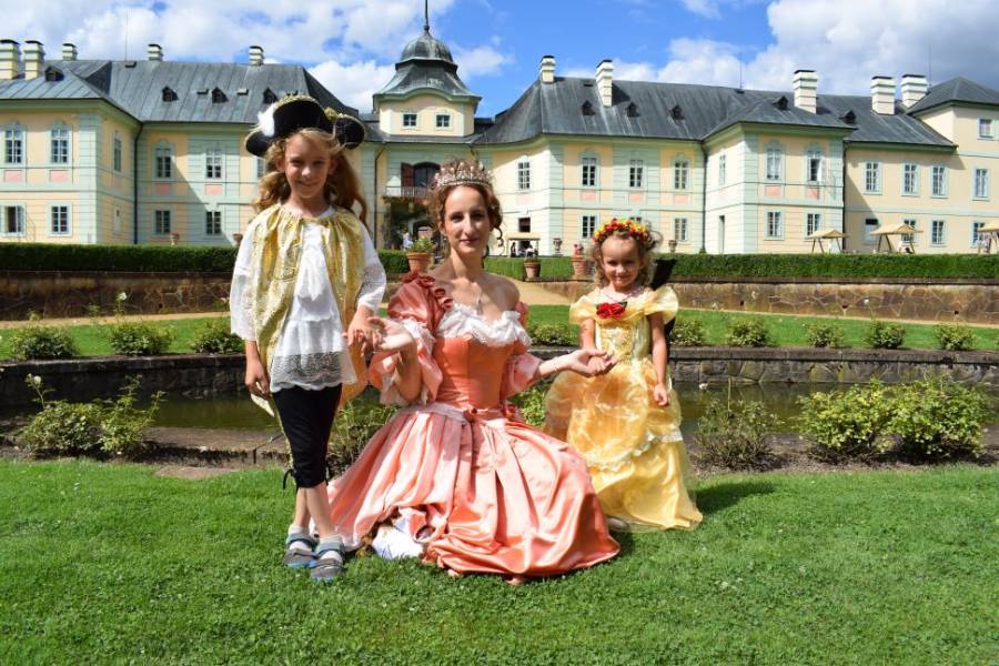 Barokní den na zámku v Manětíně. Zdroj: Plzeňský kraj