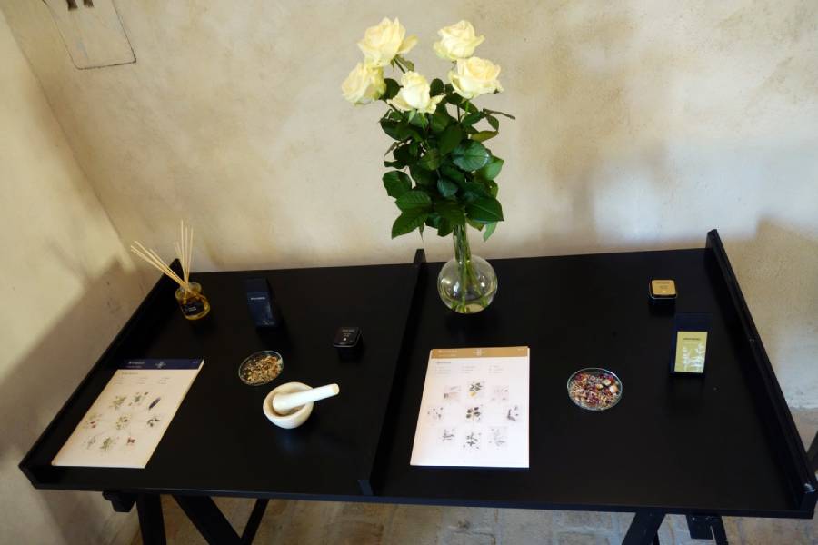 Archiv vůní v klášteře Kladruby. Zdroj: Národní památkový ústav