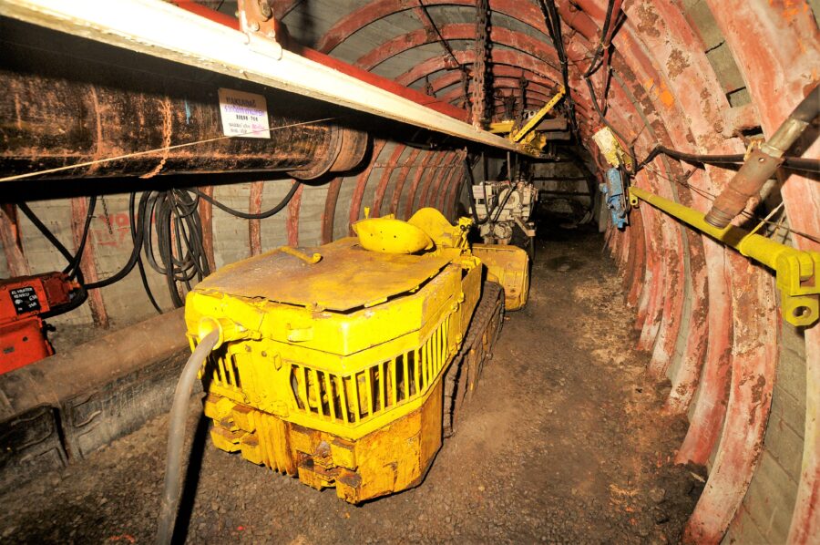 Cvičná štola dolu Paskov -Staříč. 