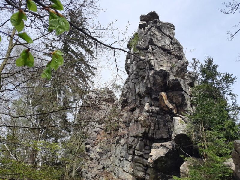 Drátenická skála ve Žďárských vrších. Foto: Anna Petruželková