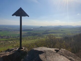 Laffitova vyhlídka. Zdroj: Destinace České středohoří