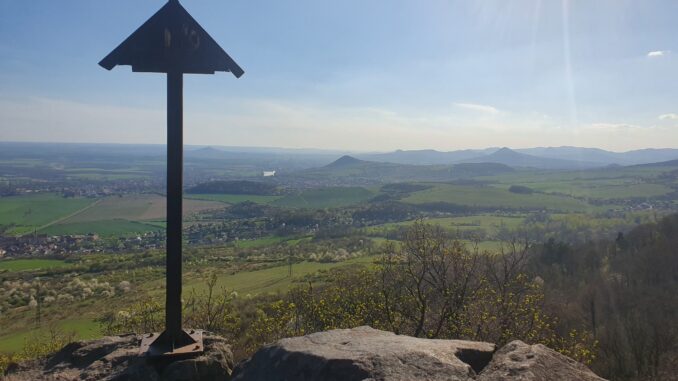 Laffitova vyhlídka. Zdroj: Destinace České středohoří