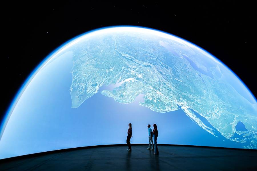 Znovuotevření Planetária Praha po rekonstrukci. Foto: Jakub Toman. Zdroj: Hvězdárna a planetárium hl. m. Prahy