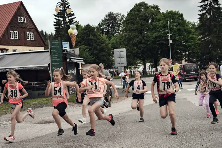 Pouťový běh. Zdroj: Město Špindlerův Mlýn