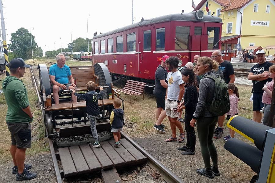 Bezdružické parní léto. Zdroj: Plzeňská dráha