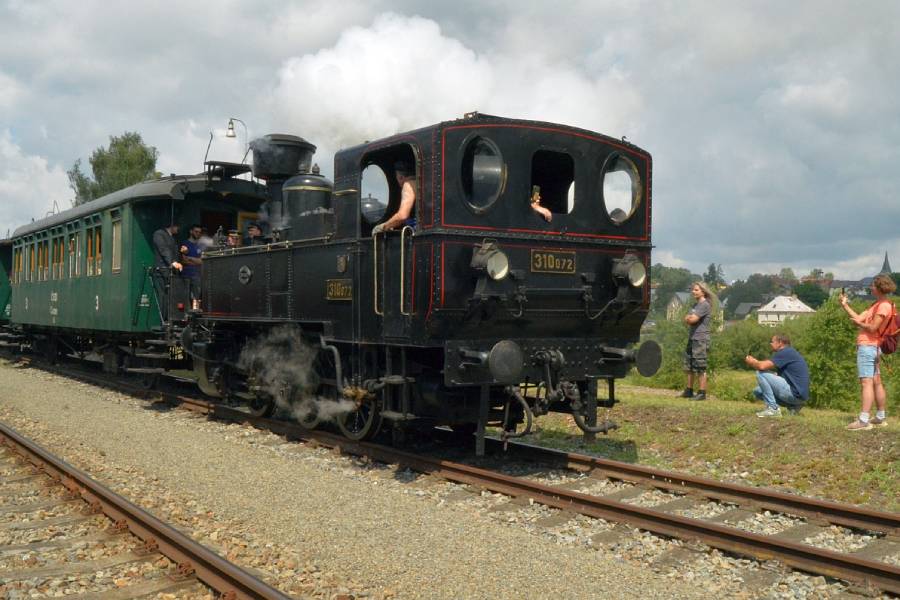 Bezdružické parní léto. Zdroj: Plzeňská dráha