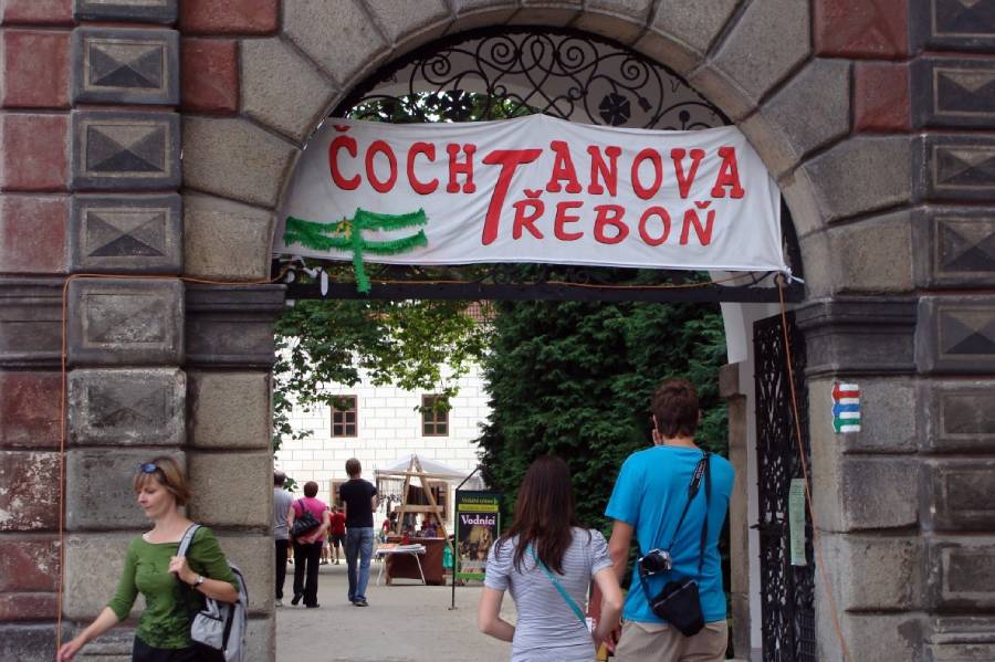 Vodnická slavnost Čochtanova Třeboň. Zdroj: TIC Třeboň