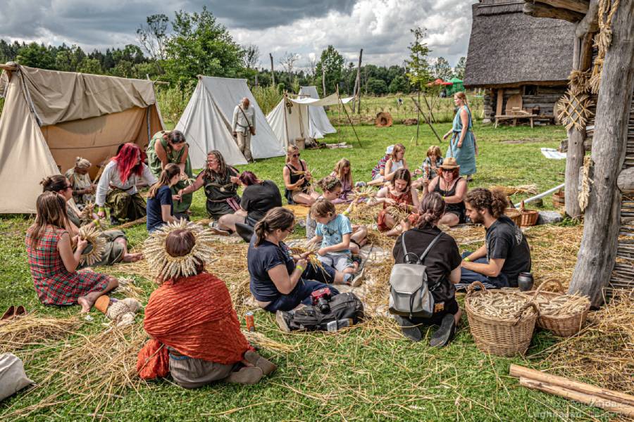 Mezinárodní festival keltské kultury Lughnasad. Foto: Jaromír Zajíček. Zdroj: Země Keltů, Nasavrky