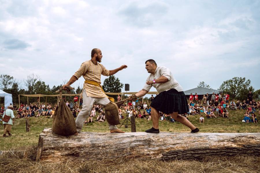 Mezinárodní festival keltské kultury Lughnasad. Foto: Jaromír Zajíček. Zdroj: Země Keltů, Nasavrky
