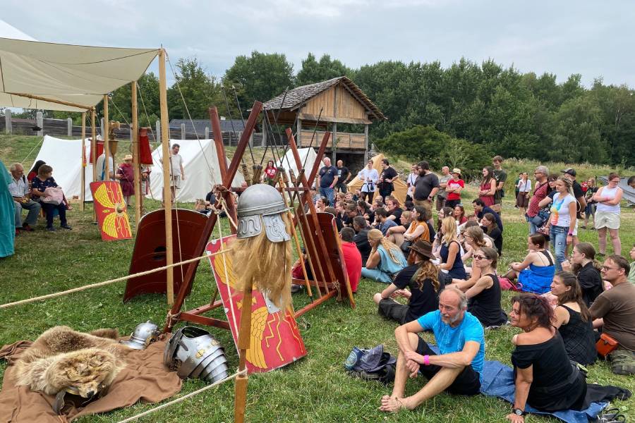 Mezinárodní festival keltské kultury Lughnasad. Foto: Jaromír Zajíček. Zdroj: Země Keltů, Nasavrky