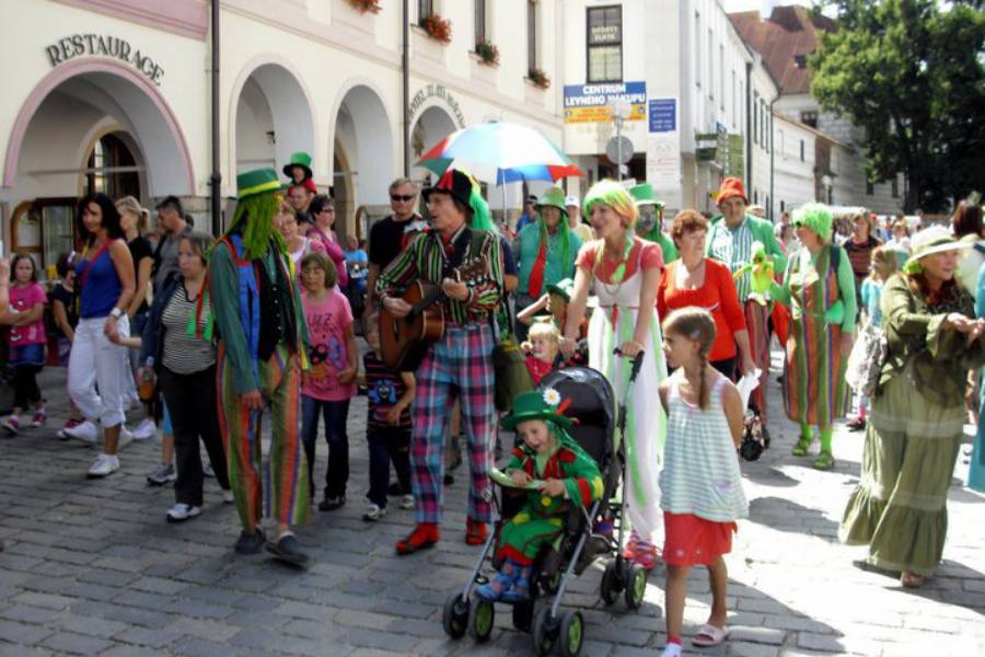 Vodnická slavnost Čochtanova Třeboň. Zdroj: TIC Třeboň