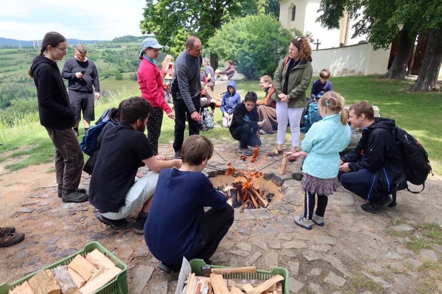 Putování po Stezce svaté Ludmily. Zdroj: Spolek Svatá Ludmila