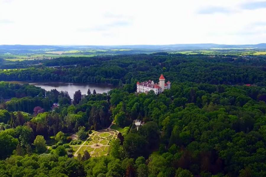 Zámek Konopiště. Zdroj: Národní památkový ústav