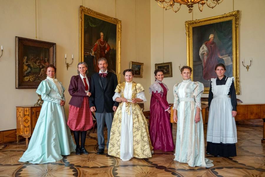 Oživené prohlídky zámeckých interiérů. Zdroj: Národní zemědělské muzeum