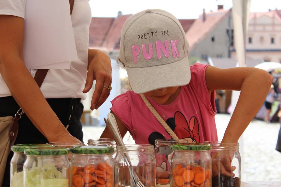 Slavnosti okurek ve Znojmě. Zdroj: Znojemská Beseda