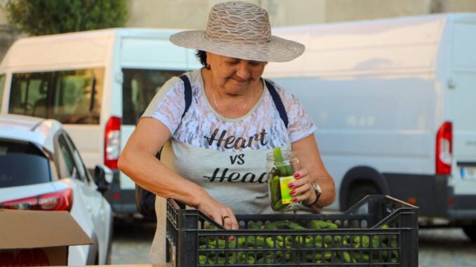 Slavnosti okurek ve Znojmě. Zdroj: Znojemská Beseda