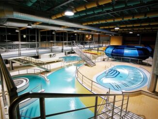 Aquapark Kladno. Zdroj: Sportovní areály města Kladna