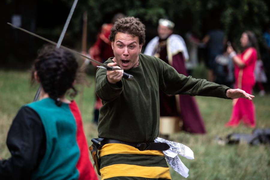 Den princezen a rytířů. Zdroj: Země Zábavy