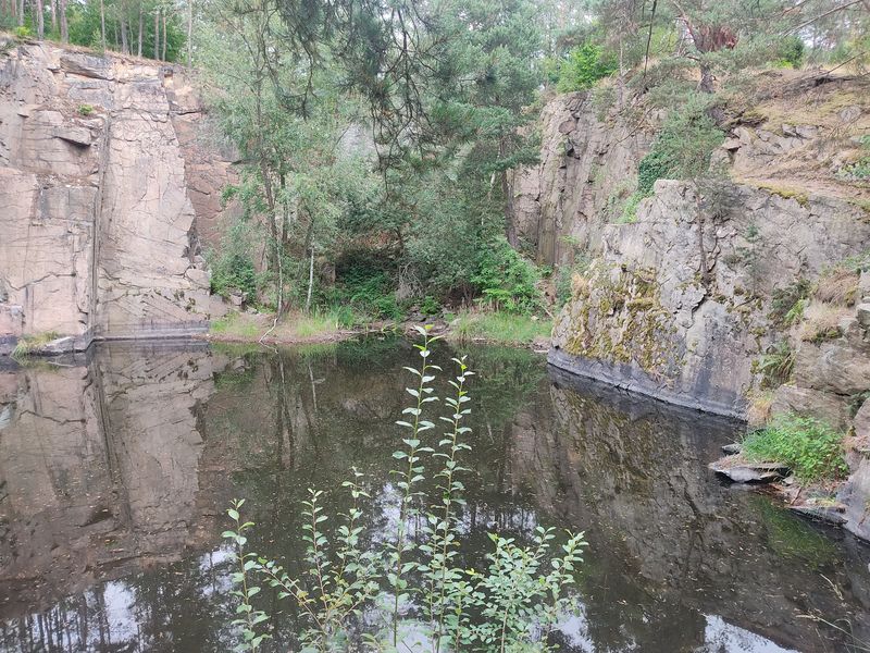 Lom Jiraska. Zdroj: Obec Nečín