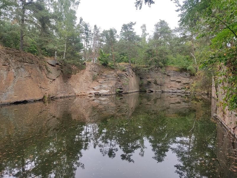 Lom Vančátka. Zdroj: Obec Nečín