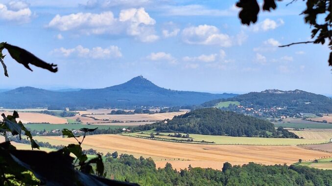 Máchova vyhlídka obora Vřísek