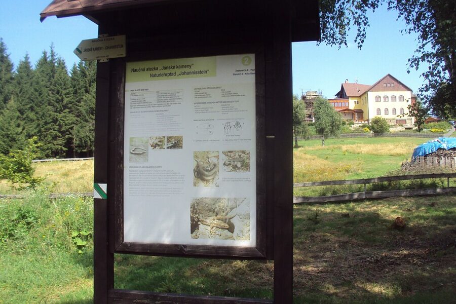 Naučná stezka Jánské kameny.