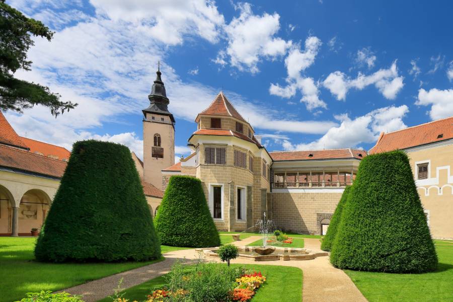 Zámek v Telči. Zdroj: Národní památkový ústav