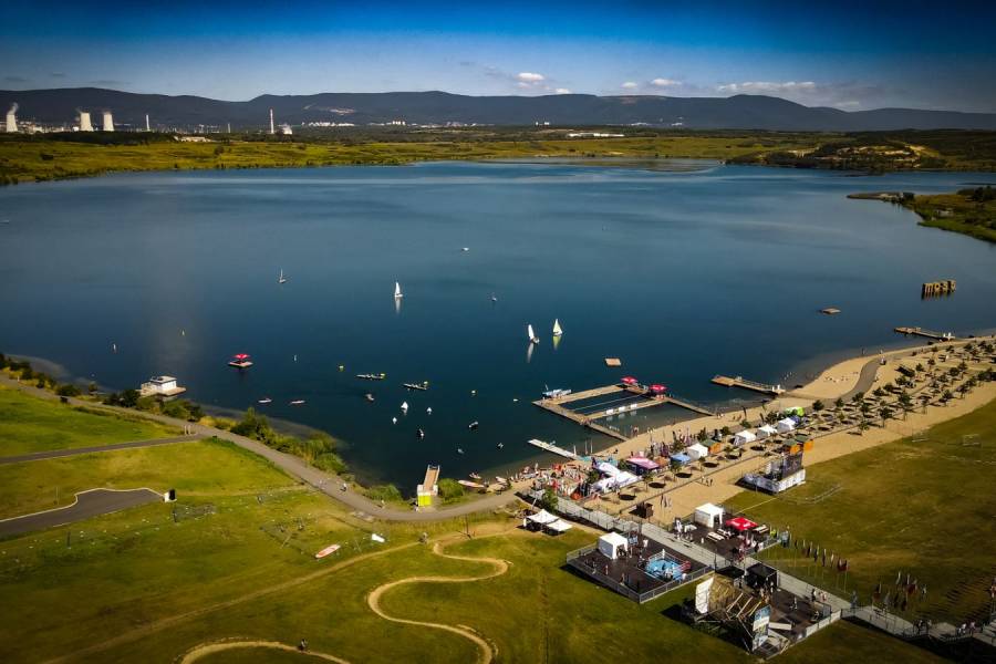 Jezero Most. Zdroj: Město Most