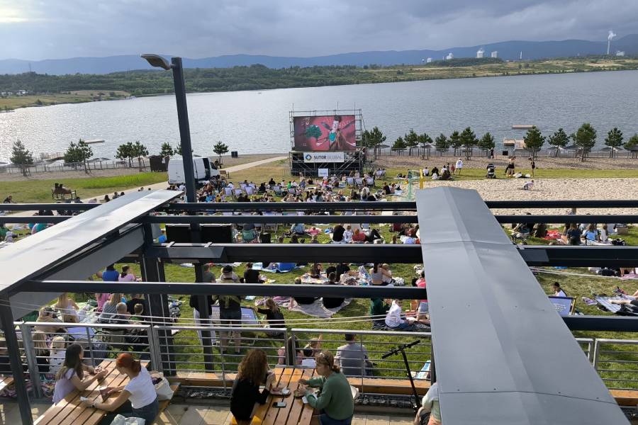 Mostecké jezero. Zdroj: Město Most