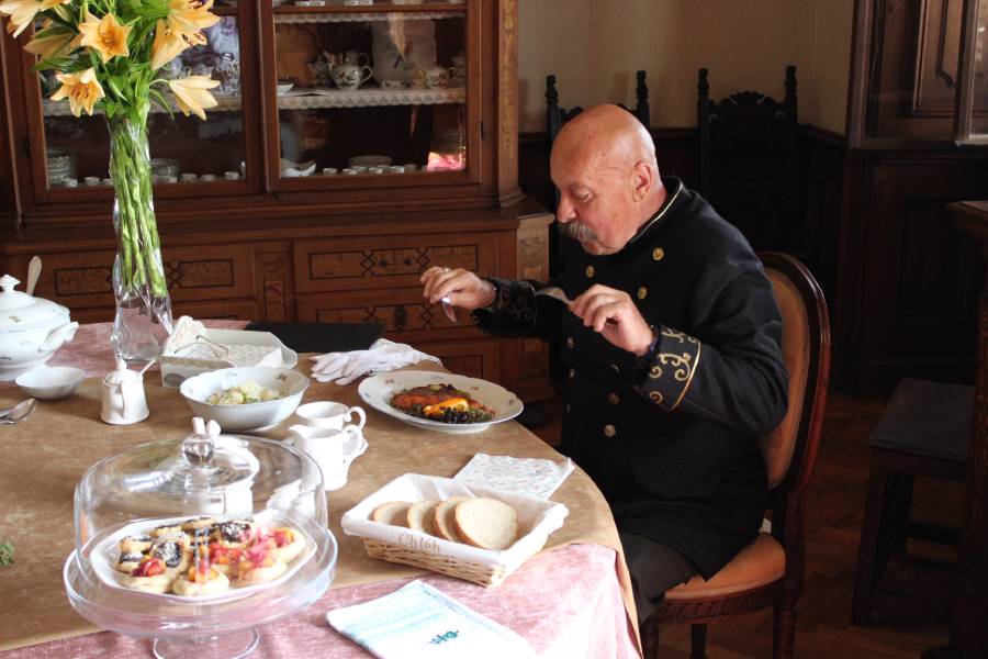 Slavnost ovocných knedlíků na zámku Konopiště. Zdroj: Národní památkový ústav