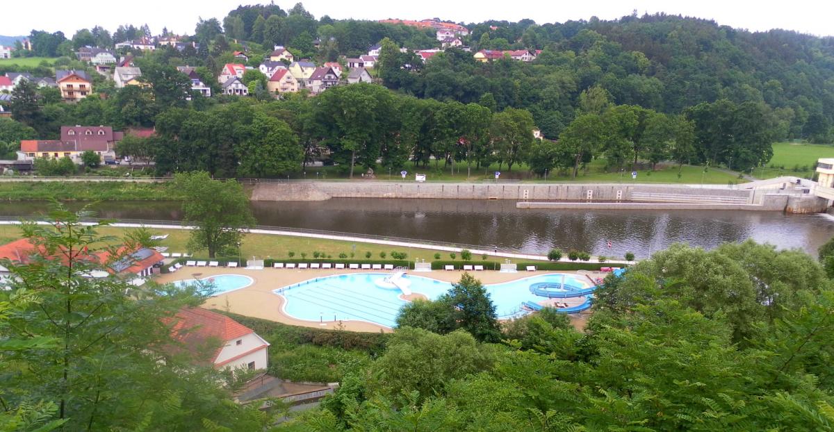 Koupaliště Hluboká nad Vltavou, zdroj: Město Hluboká nad Vltavou