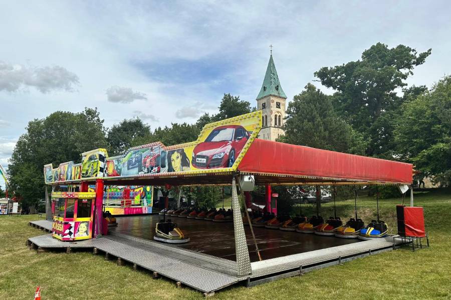 Porcinkule v Zásmukách. Zdroj: Lunapark Helfer Praha