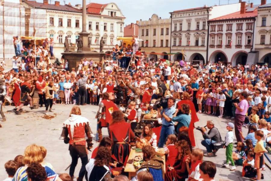 Slavnost města Nový Jičín. Zdroj: Městské kulturní středisko Nový Jičín