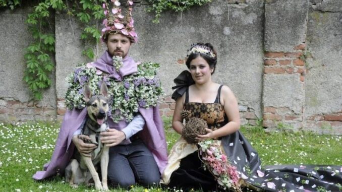 Květinový den v klášteře Sázava. Foto: Nikča Slunečnice. Zdroj: Národní památkový ústav