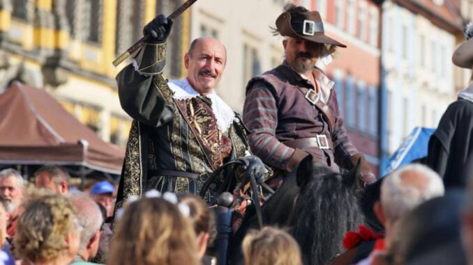 Valdštejnské slavnosti v Chebu, 2019. Zdroj: Kulturní centrum Svoboda, Cheb