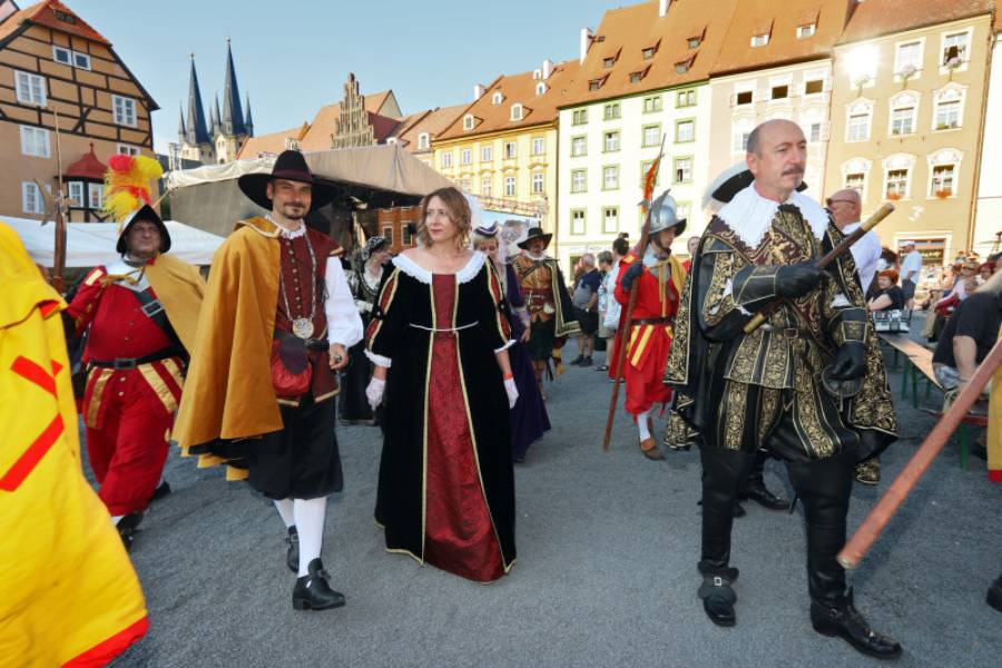 Valdštejnské slavnosti v Chebu, 2019. Zdroj: Kulturní centrum Svoboda, Cheb